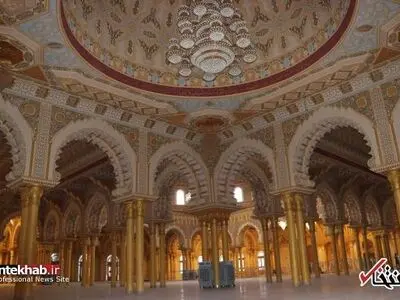 این مسجد 50 هزار نفر گنجایش دارد+تصاویر