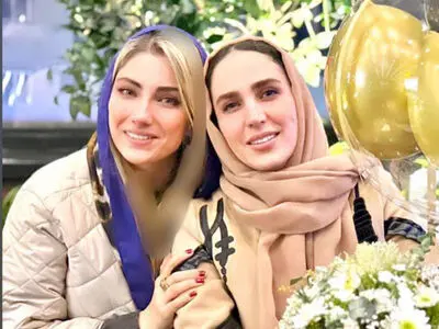 حضور نجلا در تولد سوگل طهماسبی