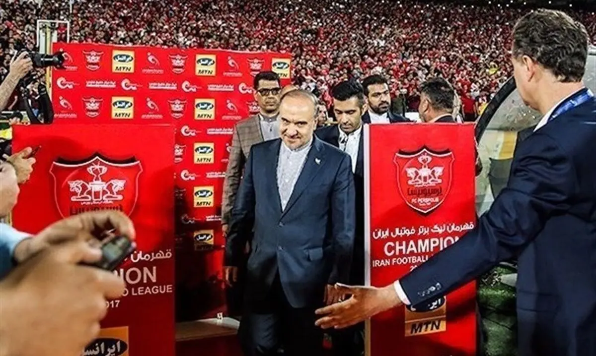 تبریک وزیر ورزش پس از صعود پرسپولیس به فینال لیگ قهرمانان آسیا