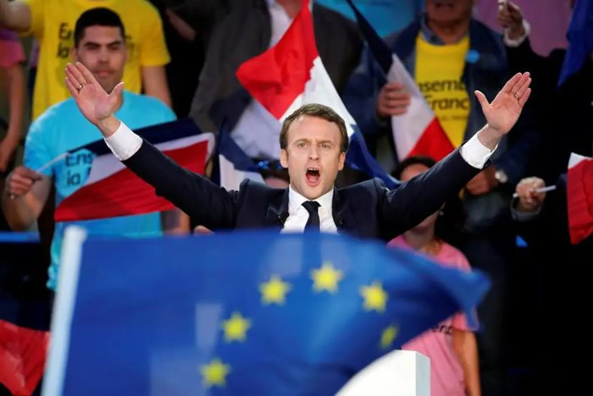 French candidate Macron claims massive hack as emails leaked