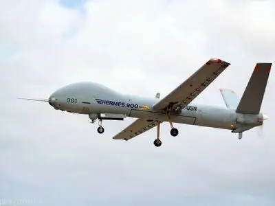 رهگیری و انهدام یک فروند پهپاد هرمس مسلح در اندیمشک