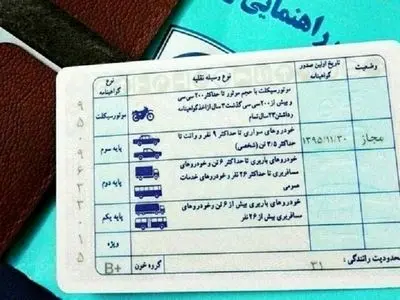 تمدید خودکار یک‌ساله گواهینامه‌های رانندگی منقضی‌شده 
