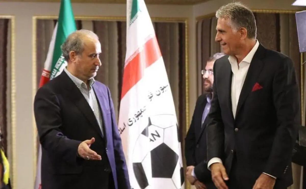 فدراسیون برای رفتن مهدی تاج آب و جارو می‌‎شود