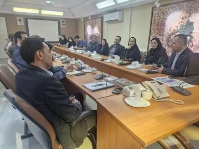 دیدار معاون امور جوانان و مدیران کل با مدیر رادیو جوان