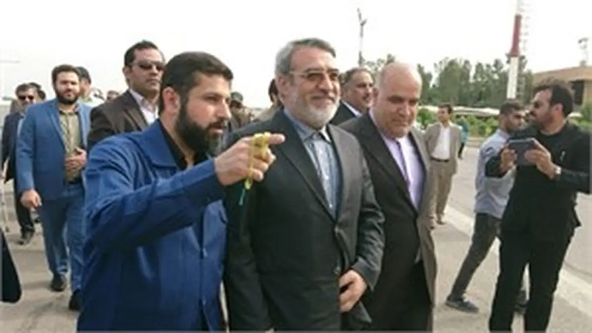 وزیر کشور وارد خوزستان شد