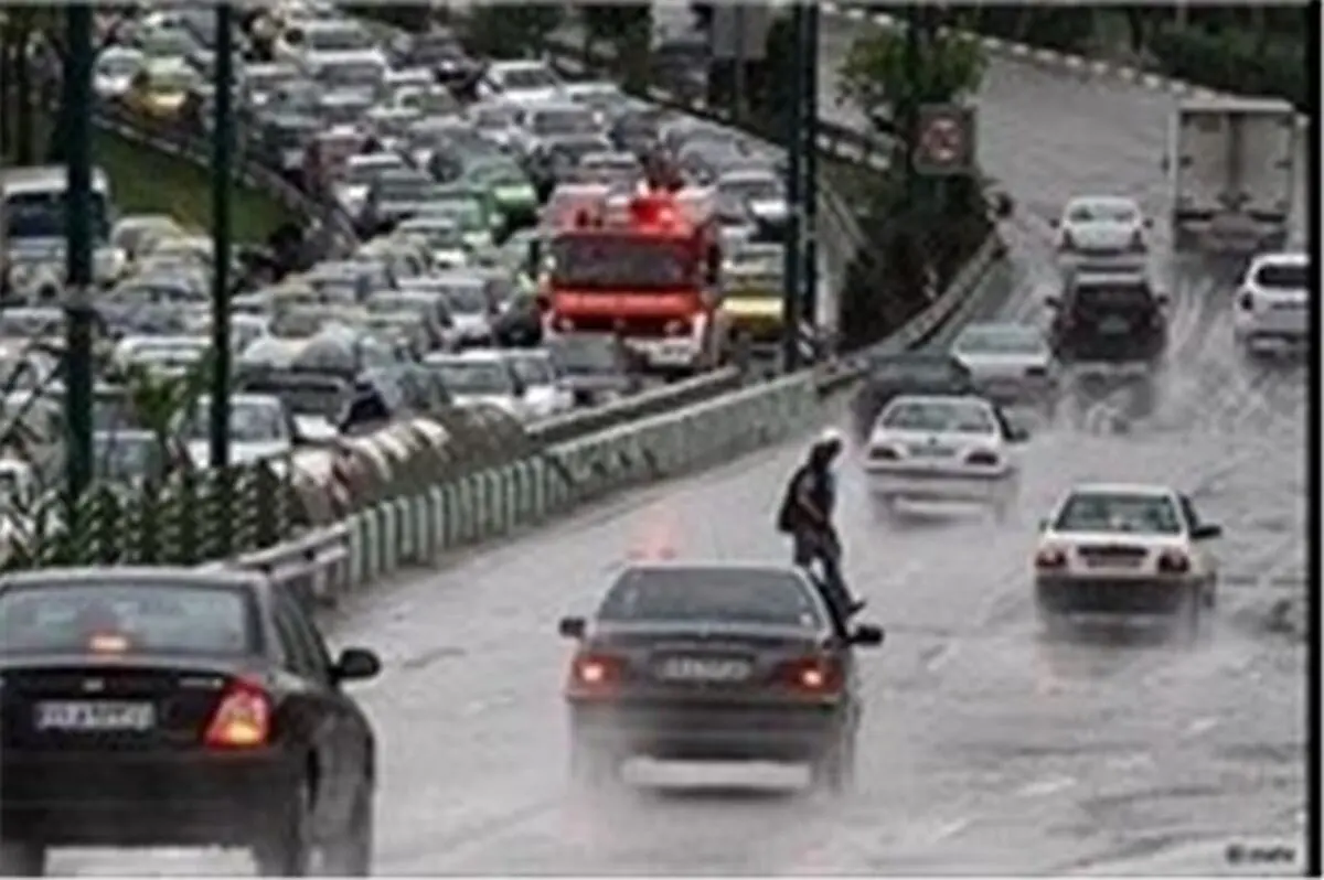 حجم بالای ترافیک در اکثر معابر شهر تهران