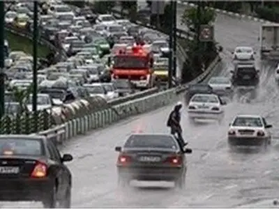 حجم بالای ترافیک در اکثر معابر شهر تهران