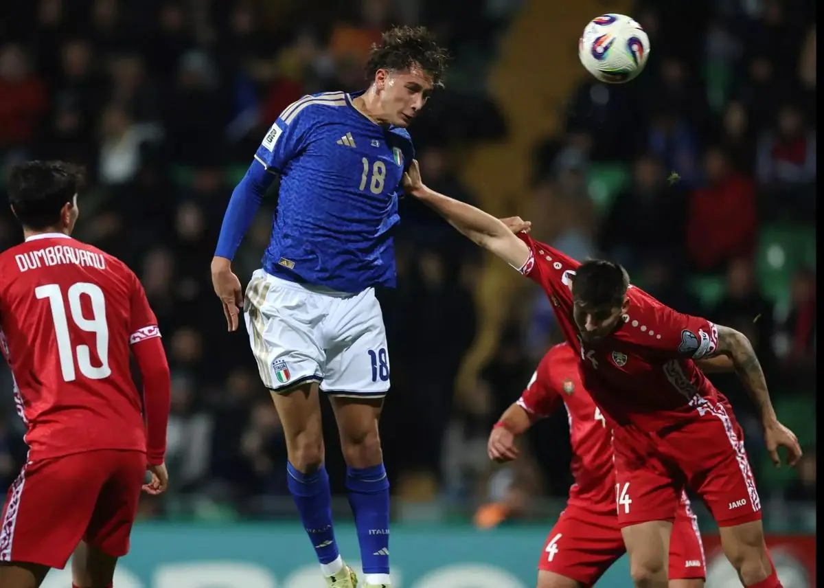 مولداوی ۰-۲ ایتالیا؛ آتزوری همچنان در مسیر پلی‌آف
