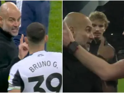 درگیری لفظی شدید گواردیولا پس از شکست سیتی مقابل نیوکاسل