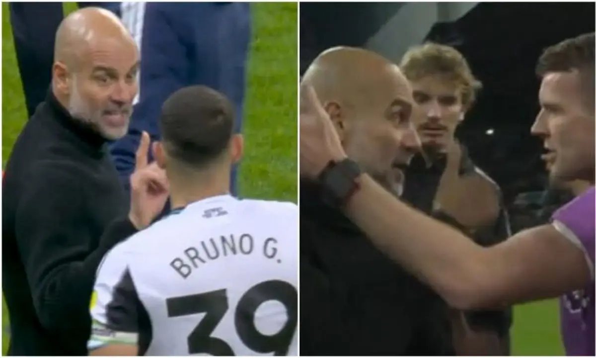 درگیری لفظی شدید گواردیولا پس از شکست سیتی مقابل نیوکاسل