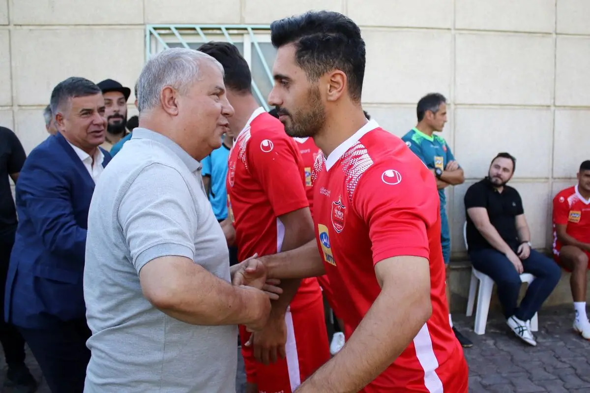 تمرین چهارشنبه سرخپوشان پس از استقبال از علی پروین