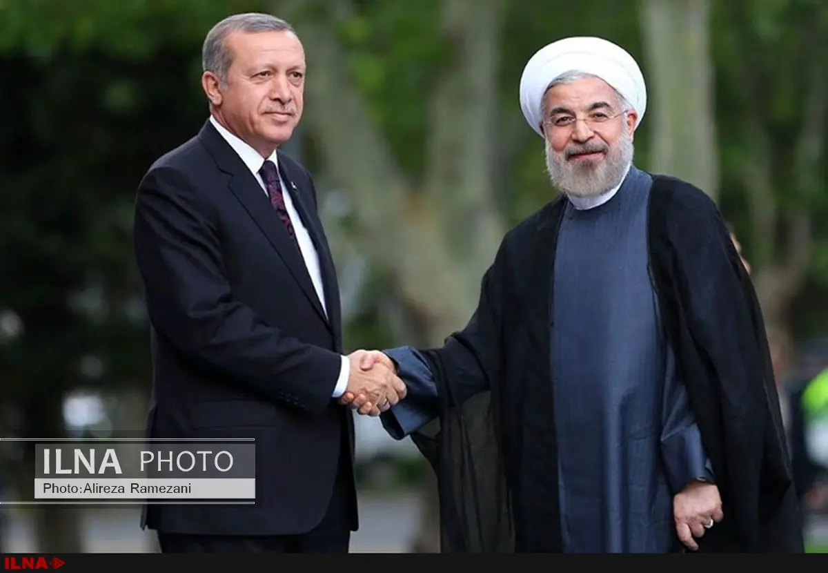 استقبال رسمی رییس جمهور ترکیه از روحانی