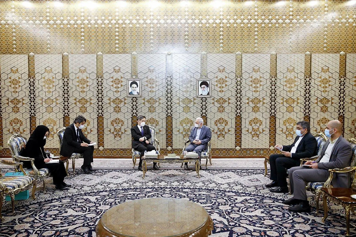 دیدار جلال زاده با سفیر ژاپن در تهران