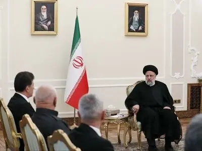 Nechirvan Barzani meets President Raisi