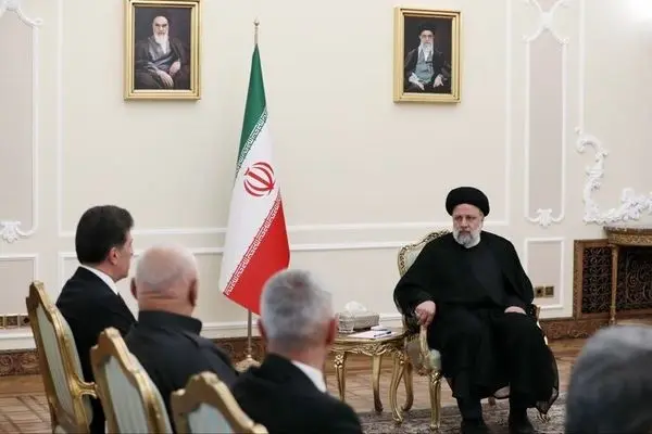 Nechirvan Barzani meets President Raisi