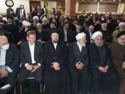 آغاز مراسم سالگرد مرحوم هاشمی رفسنجانی با حضور خاتمی و روحانی