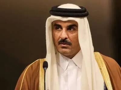 گفت‌وگوی امیر قطر با صدراعظم آلمان