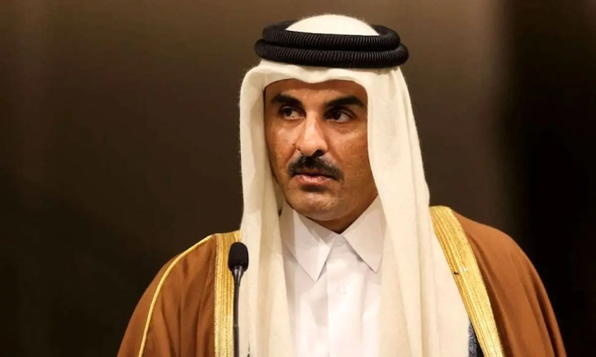 گفتوگوی امیر قطر با صدراعظم آلمان