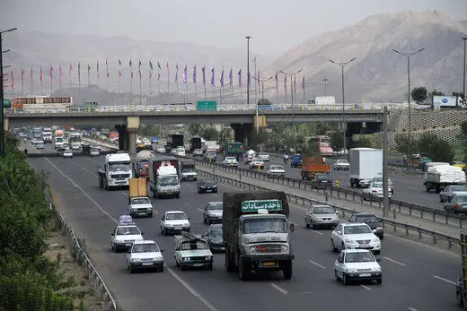 وضعیت ترافیکی معابر تهران در پایان هفته