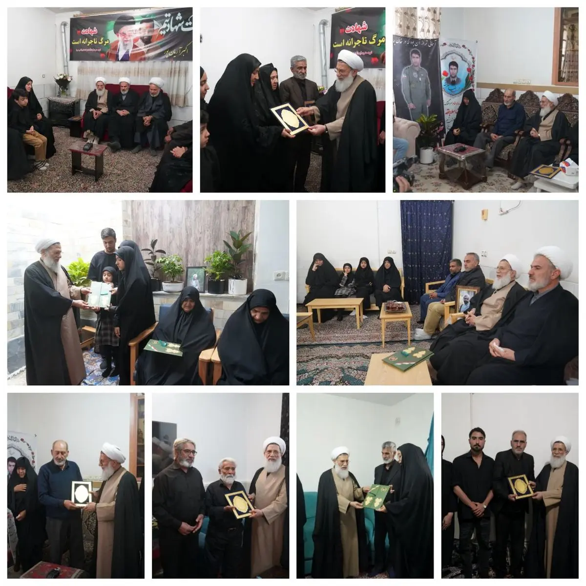 رییس سازمان عقیدتی سیاسی ارتش با خانواده شهدای ارتش در کرمان دیدار کرد