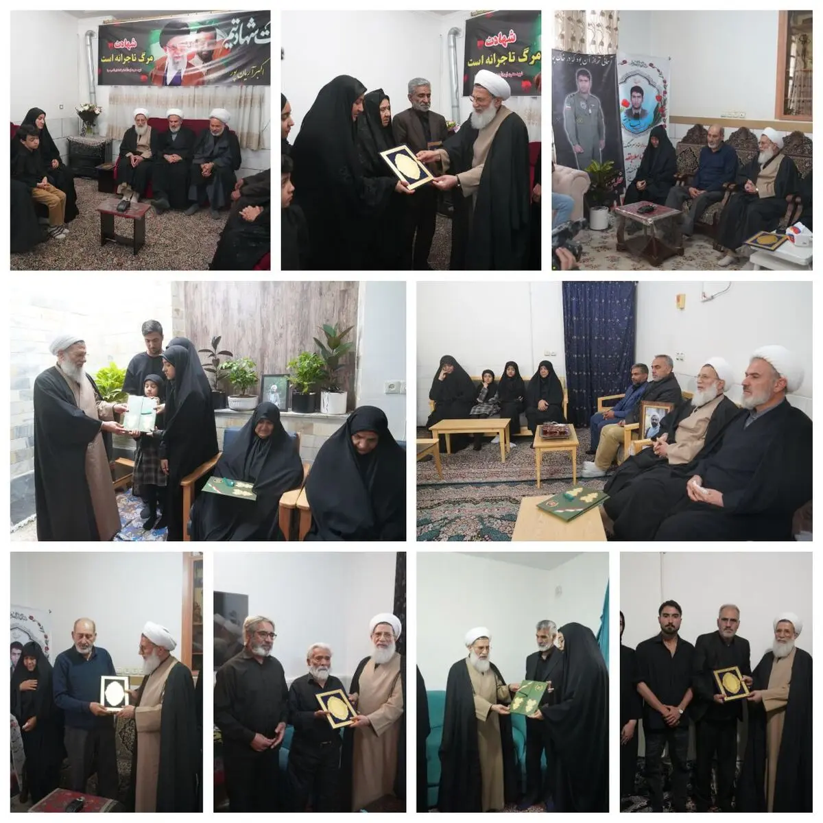 رییس سازمان عقیدتی سیاسی ارتش با خانواده شهدای ارتش در کرمان دیدار کرد