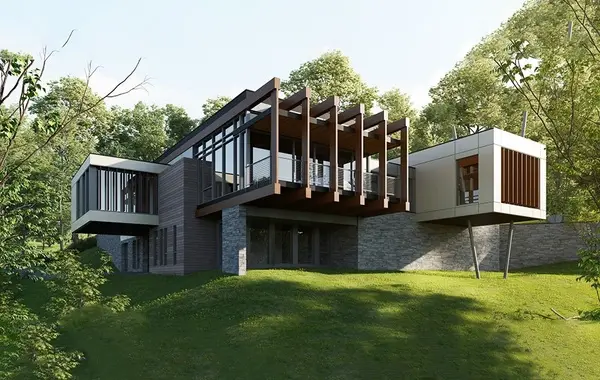 معماری مدرن و خانه هوشمند