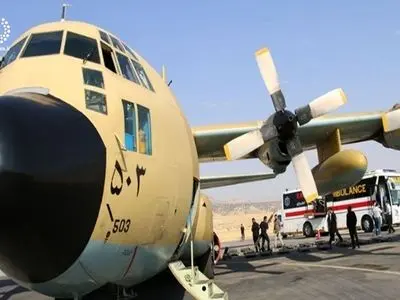 اعزام دومین زائر مصدوم از ایلام به تهران با هواپیمای ارتش