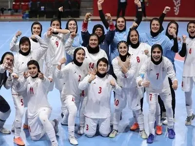 قهرمانی تیم ملی فوتسال دختران ایران در بازی‌های آسیایی جوانان