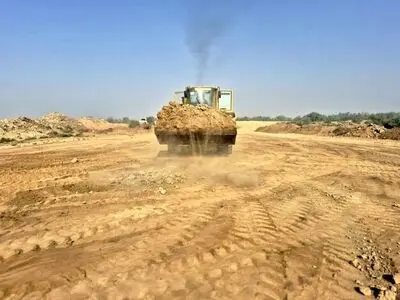 آزادسازی حدود ۱۰ هکتار از اراضی سیلابی رودخانه سابله در دشت آزادگان 