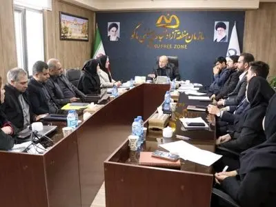 جلسه کمیته داخلی رفع موانع تولید در منطقه آزاد ماکو برگزار شد