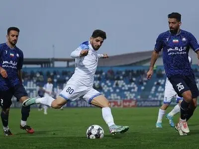 ملوان انزلی با ۳ گل خیبر خرم آباد را بدرقه کرد