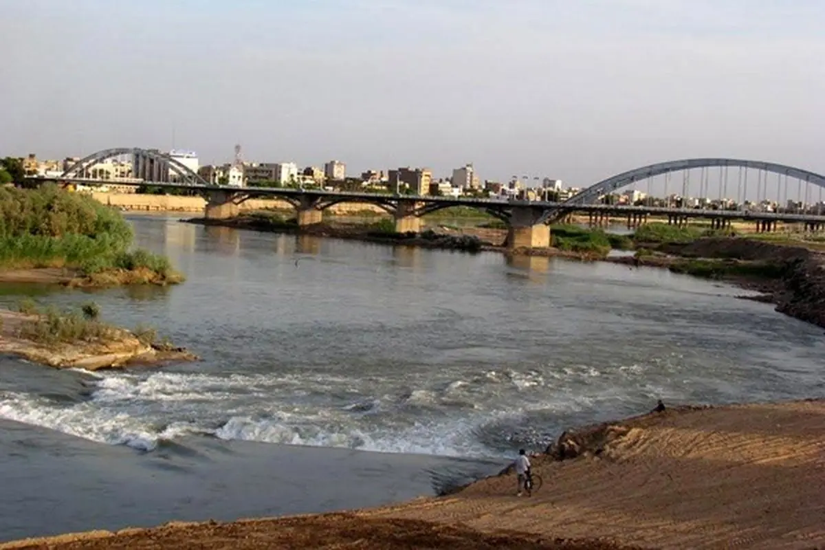 اعلام شاخص کیفی رودخانه های مهم خوزستان در آبان و آذرماه ۹۸