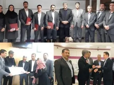  بازدید مدیران ارشد بانک ایران زمین از شعب استان فارس 