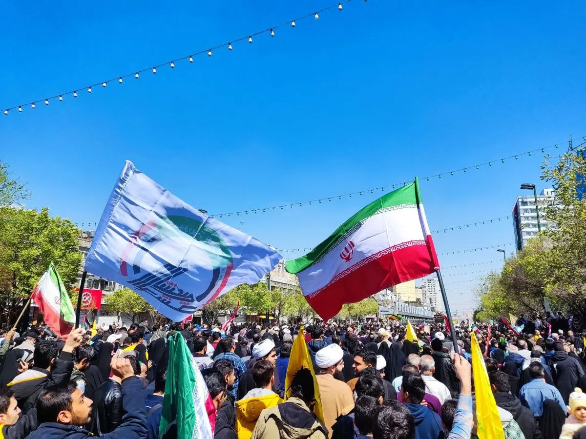 حضور گسترده مردم خراسان رضوی در راهپیمایی روزجهانی قدس