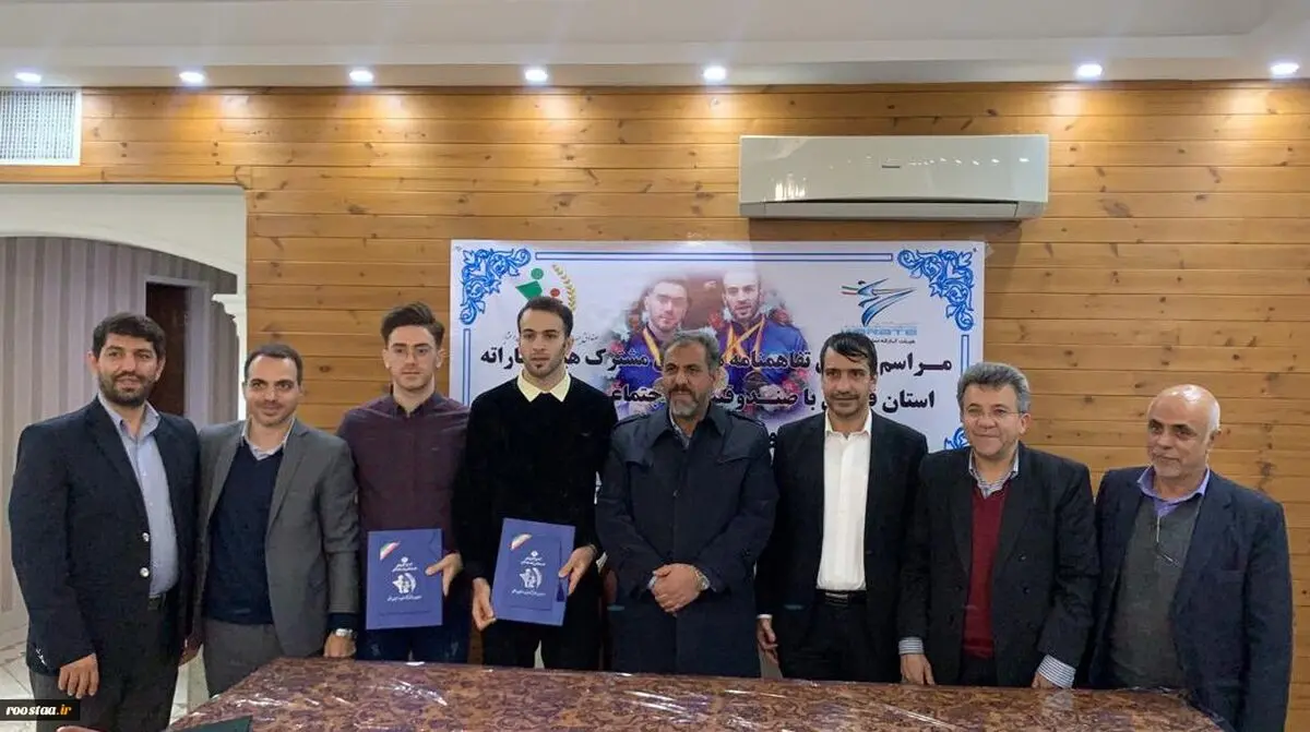 ملی پوشان کاراته، سفیر صندوق بیمه روستاییان شدند