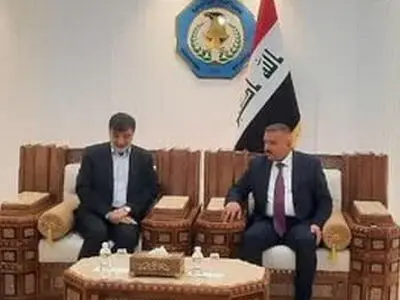 دیدار سردار رادان با وزیر کشور عراق