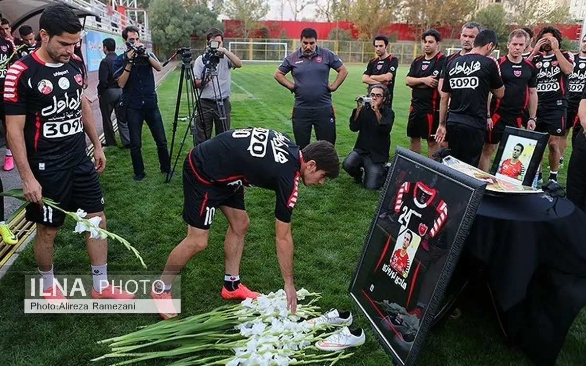 طاهری و جمعی از بازیکنان پرسپولیس راهی بابل شدند/یاد"هادی" در کپورچال 