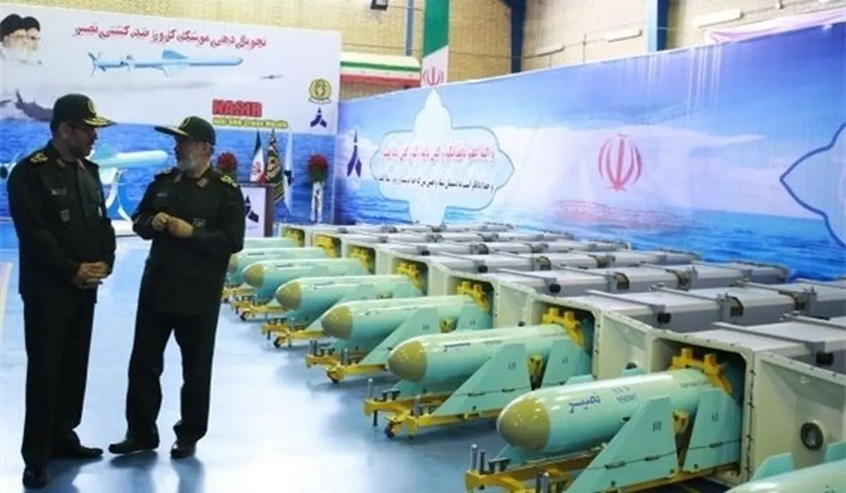 الحرس الثوری یتسلم صواریخ کروز محلیة جدیدة مضادة للسفن