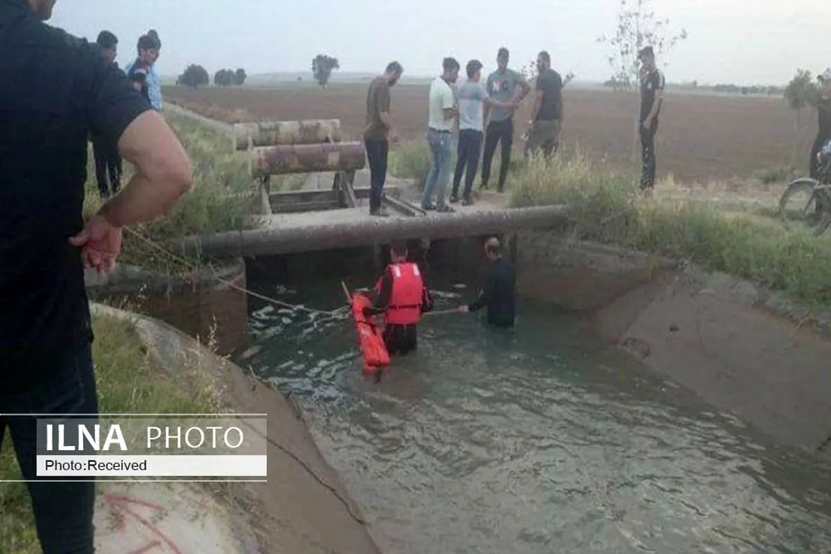 فوت جوان ۳۰ ساله آبیکی در کانال آب روستای حلال آباد