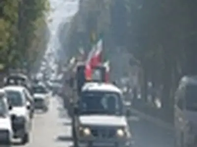 مانور ماشین آلات راهداری راه و شهرسازی چهارمحال و بختیاری