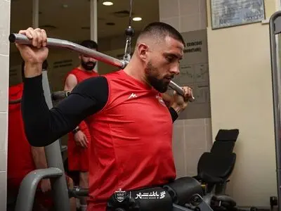 تمرین پرسپولیس در سالن بدنسازی/ گندوز به تمرینات بازگشت