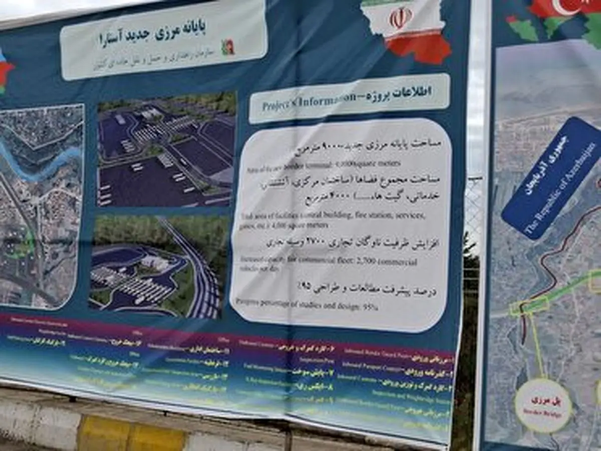 بازدید مشترک مقامات ایرانی، روسی و آذربایجانی از پروژههای ایران در آستارا