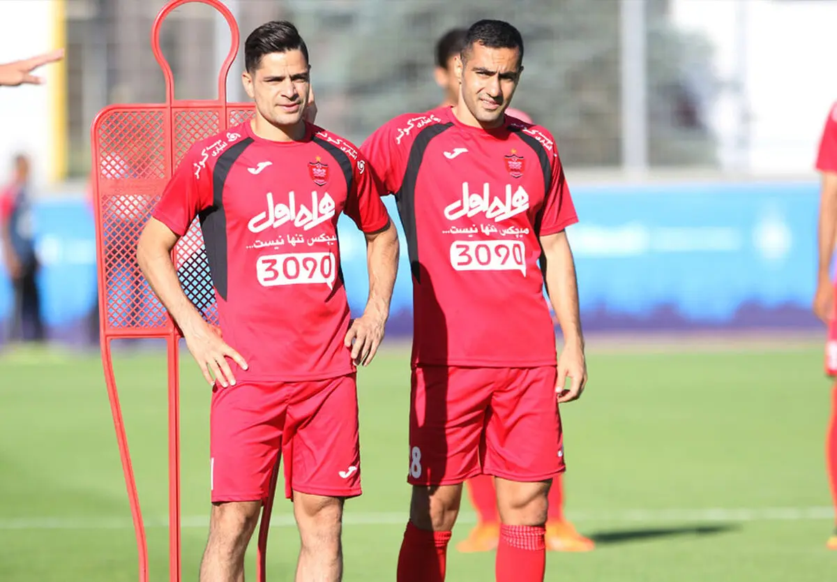 زوج غیرمحبوب ولی موفق پرسپولیس (عکس)