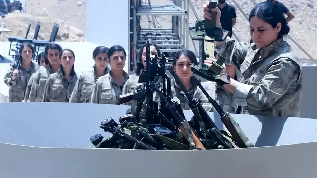 پکک نیروهای خود را از ترکیه خارج کرد