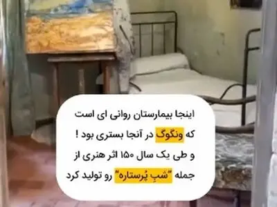 بیمارستان روانی ای که ونگوگ در آن بستری بود + فیلم