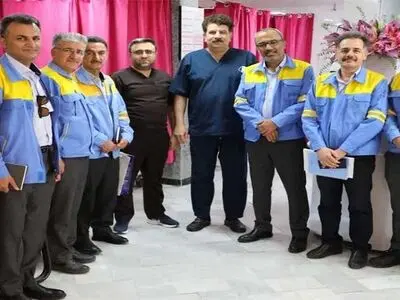 تجلیل از مقام پرستار در پتروشیمی بوعلی سینا با حضور مدیرعامل