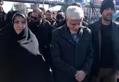 محمدرضا عارف با سیل راهپیمایی مردم تهران همراه شد