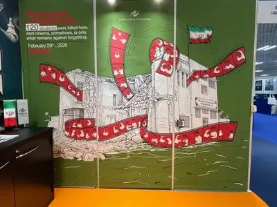 غرفه ایران در بازار فیلم جشنواره کن به نام کودکان میناب مزین شد