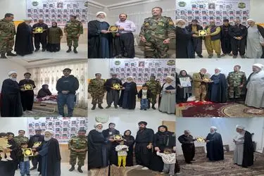 رئیس سازمان عقیدتی سیاسی ارتش با خانواده شهدای ارتش در استان کردستان دیدار کرد