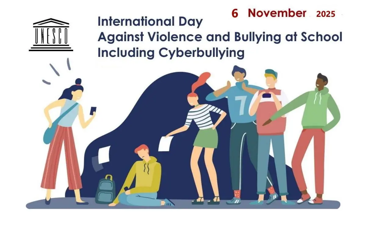 ۶ نوامبر روز جهانی مبارزه با خشونت و قلدری در مدرسه است
